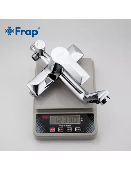 Душева система Frap F2418 з виливом, хром