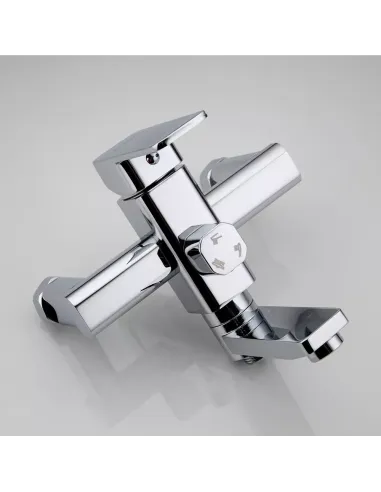 Душева система Frap F2420 з виливом, хром