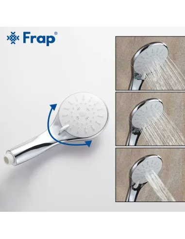 Душева система Frap F2431 з виливом, білий