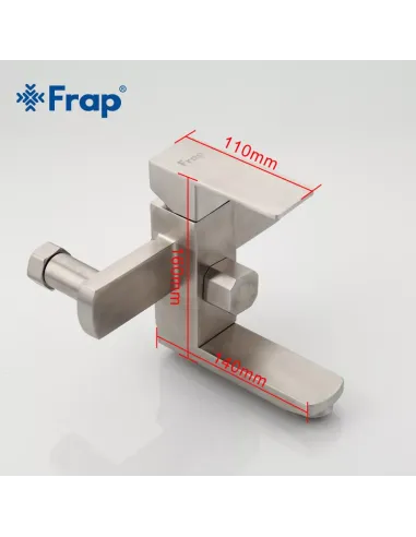 Душева система Frap F2421 з виливом, нержавіюча сталь