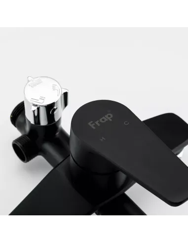 Душевая система Frap F2429 с изливом, черный