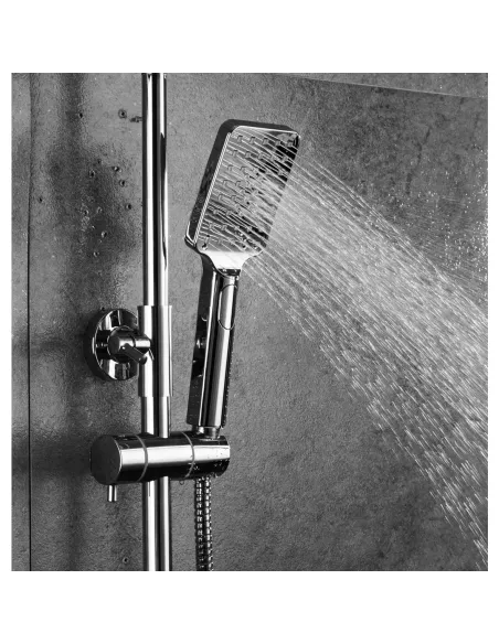 Душевая система Frap F2461 с изливом, хром