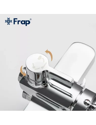 Душевая система Frap F2461 с изливом, хром