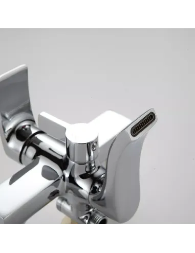 Душевая система Frap F2469 с изливом, хром