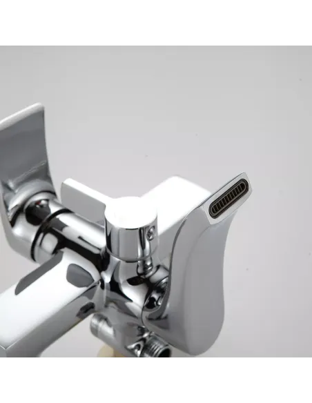 Душевая система Frap F2469 с изливом, хром