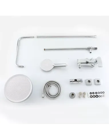 Душевая система Frap F2475 с изливом, хром