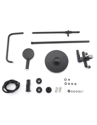 Душевая система Frap F2417-6 с изливом, черный