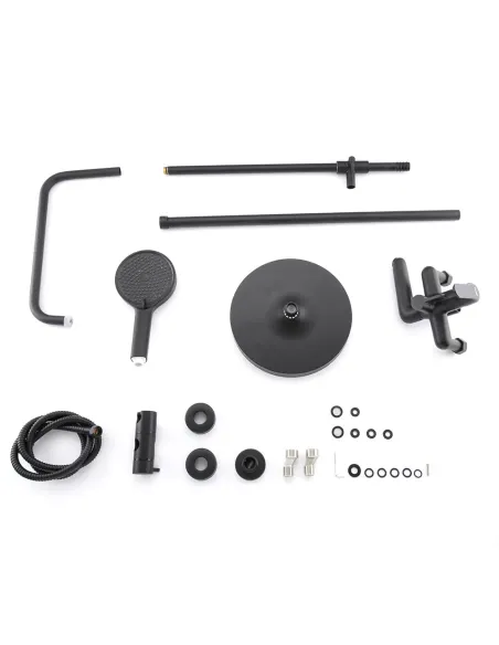 Душевая система Frap F2417-6 с изливом, черный