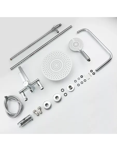 Душевая система Frap F2467 с изливом, хром