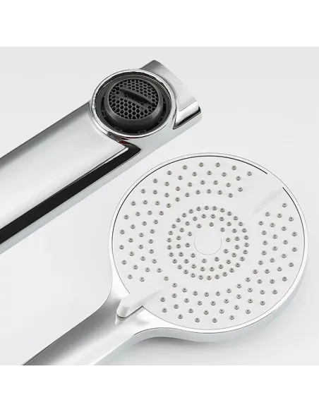 Душевая система Frap F2467 с изливом, хром