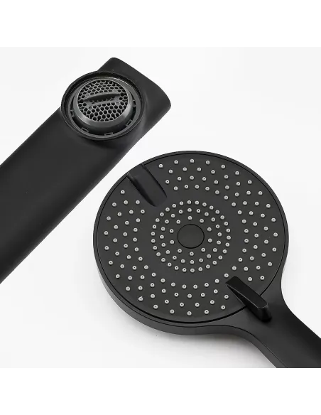 Душева система Frap F2467-6 з виливом, чорний