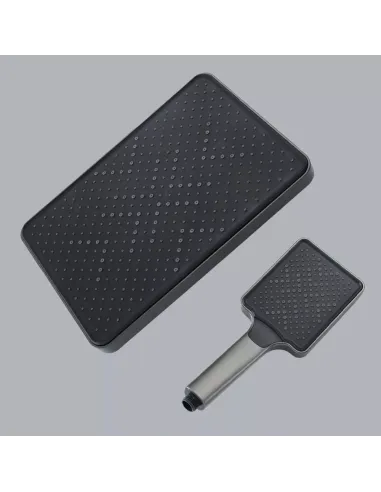 Душевая система Frap F2484-9 с изливом, серый