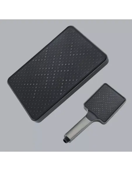 Душева система Frap F2484-9 з виливом, сірий