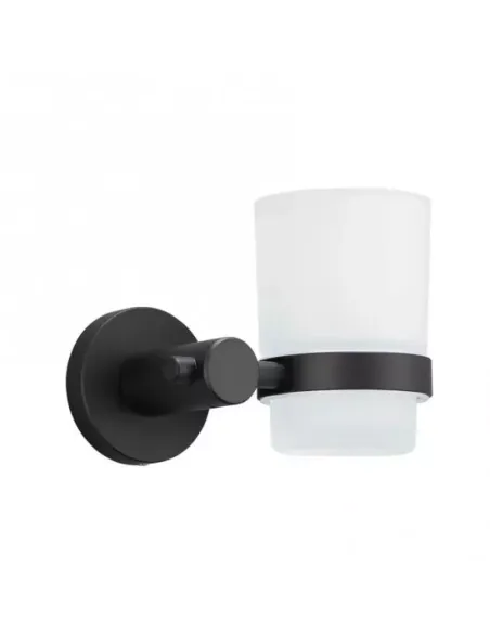 Стакан для ванной комнаты Frap F30206, нержавеющая сталь, черный