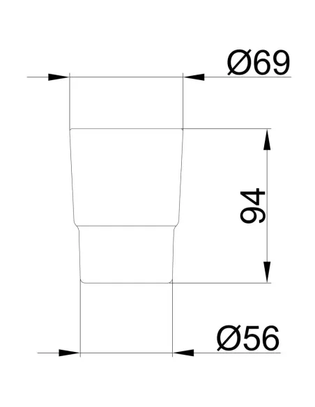 Стакан для ванной комнаты Frap F752, стеклянный, белый