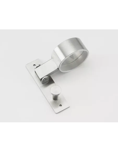 Склянка для ванної кімнати Frap F30406 з гачком, нержавіюча сталь.