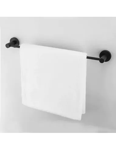 Держатель для полотенец Frap F30201, 600 мм, нержавеющая сталь, черный