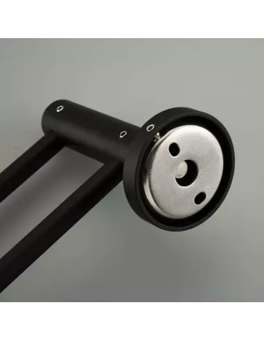 Держатель для полотенец Frap F30209 двойной, 600 мм, нержавеющая сталь, черный