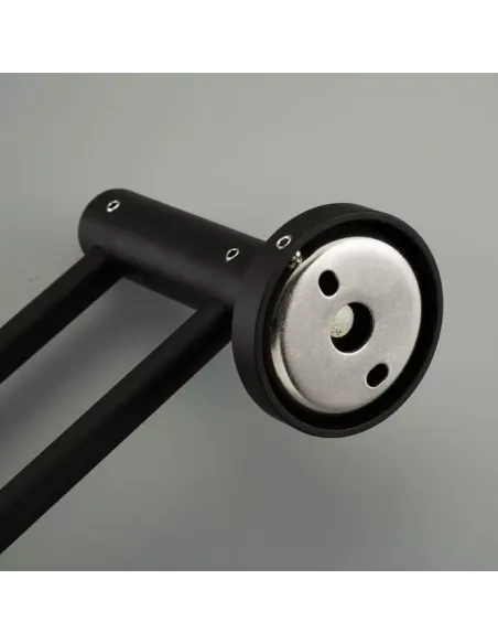 Держатель для полотенец Frap F30209 двойной, 600 мм, нержавеющая сталь, черный