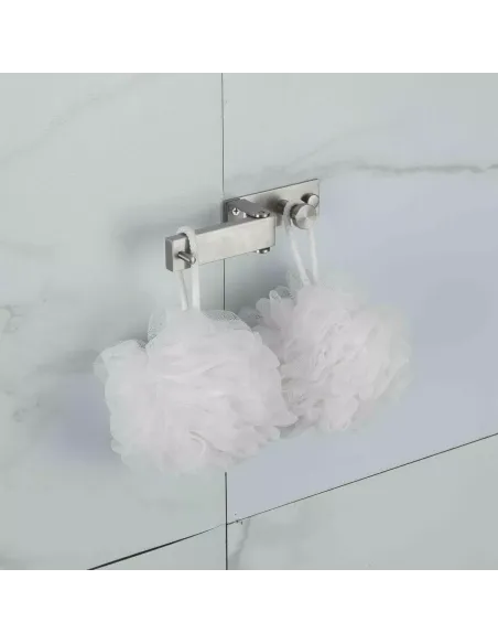 Тримач для рушників Frap F30405-2 потрійний поворотний, 90 мм, нержавіюча сталь