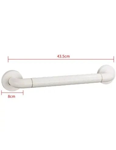 Поручень для ванни Frap F8101, пластик, білий, 485 мм