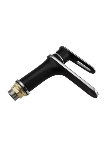 Змішувач для умивальника Frap F1049-6, одноважільний, чорний