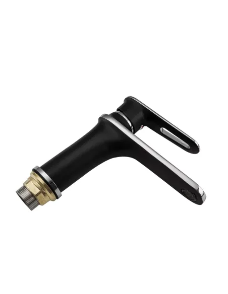 Змішувач для умивальника Frap F1049-6, одноважільний, чорний