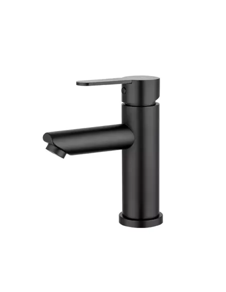 Змішувач для умивальника Frap F10801-6, одноважільний, чорний