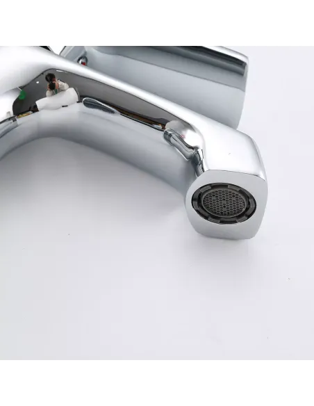 Смеситель для умывальника Frap F1071, однорычажный, хром