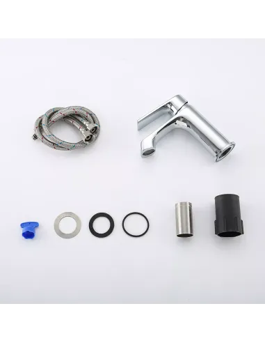 Змішувач для умивальника Frap F1071, одноважільний, хром