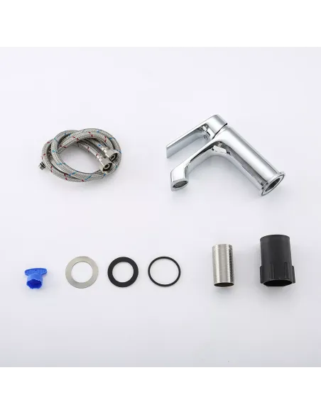 Смеситель для умывальника Frap F1071, однорычажный, хром