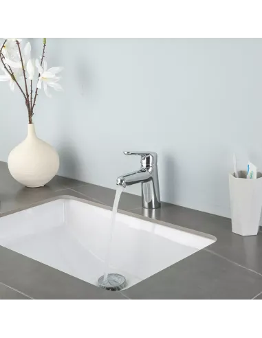 Смеситель для умывальника Frap F1017, однорычажный, хром