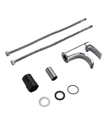 Смеситель для умывальника Frap F1069, однорычажный, хром