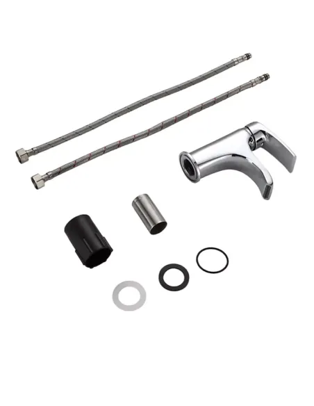 Смеситель для умывальника Frap F1069, однорычажный, хром