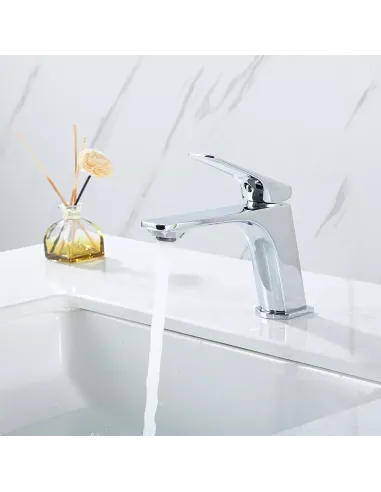 Смеситель для умывальника Frap F1087, однорычажный, хром