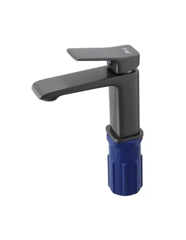 Смеситель для умывальника Frap F1084-9, однорычажный, графит