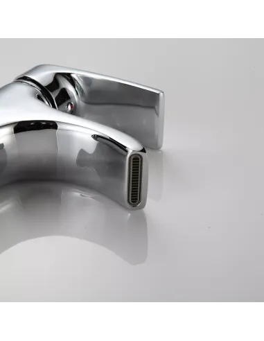 Смеситель для умывальника Frap F1069-2 высокий, однорычажный, хром