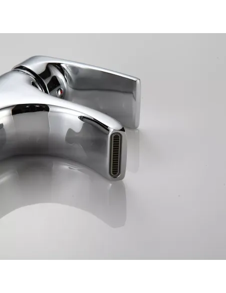 Смеситель для умывальника Frap F1069-2 высокий, однорычажный, хром