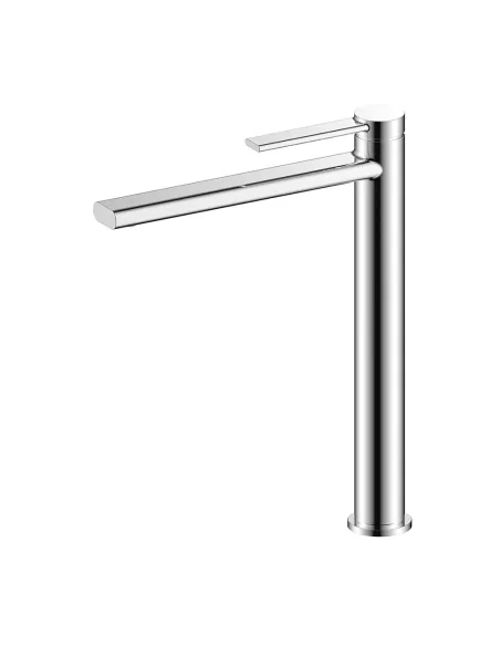 Смеситель для умывальника Frap F1067-2 высокий, однорычажный, хром