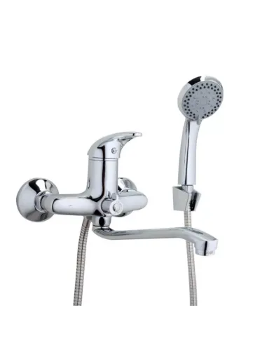Змішувач для ванни Frap F2203 з душовим набором, хром.