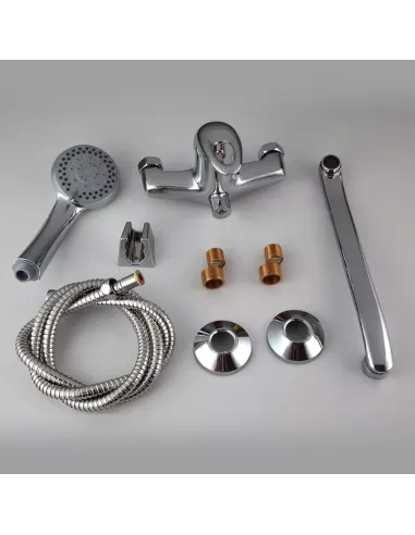 Смеситель для ванны Frap F2203 с душевым набором, хром