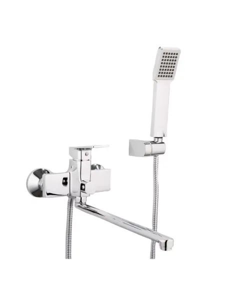 Смеситель для ванны Frap F2246 с душевым набором, хром Смеситель для ванны Frap F2246 с душевым набором, хром