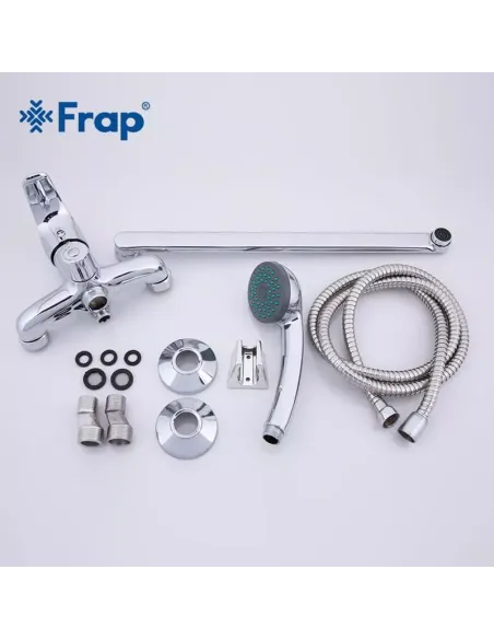 Змішувач для ванни Frap F2236 з душовим набором, хром.