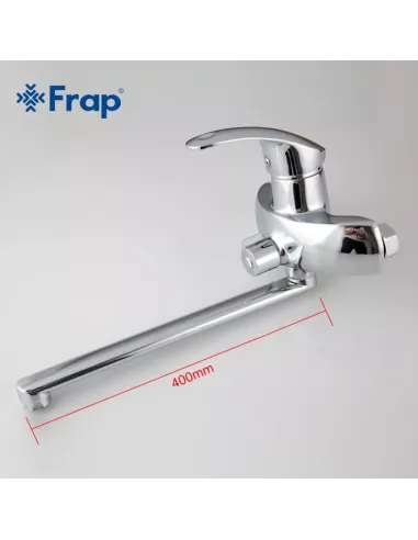 Смеситель для ванны Frap F2221 с душевым набором, хром