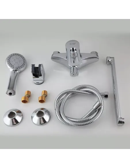 Смеситель для ванны Frap F2266 с душевым набором, хром