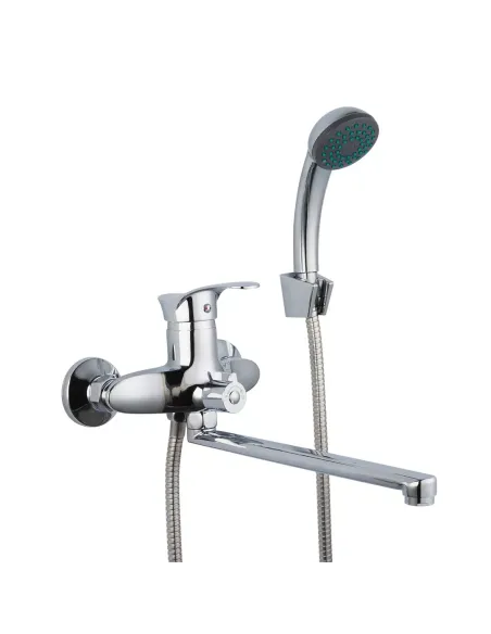 Змішувач для ванни Frap F22001 з душовим набором, хром.
