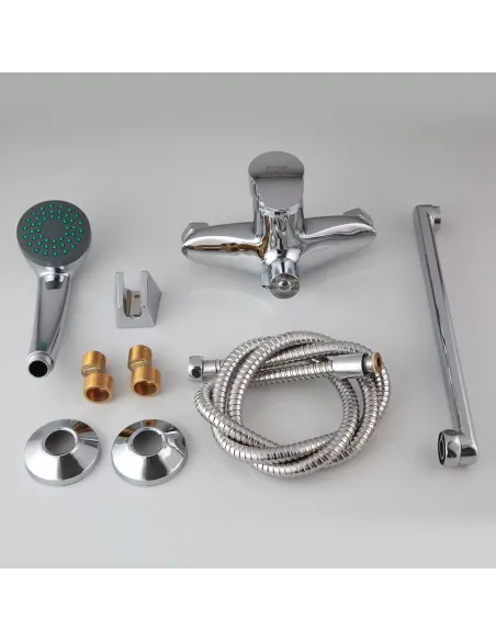 Змішувач для ванни Frap F22001 з душовим набором, хром.