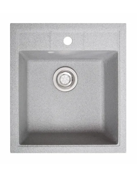 Мойка кухонная каменная квадратная Romzha Adiere Avena 501, 515x416x200 мм - 1