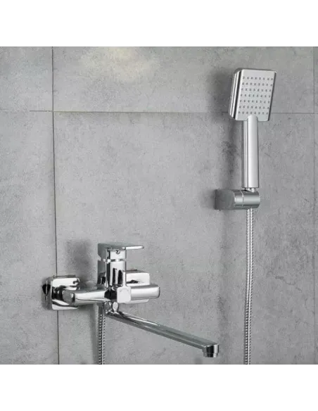 Змішувач для ванни Frap F2260 з душовим набором, хром.