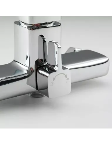 Змішувач для ванни Frap F2260 з душовим набором, хром.